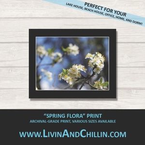 "Spring Flora" Livin and Chillin Print
